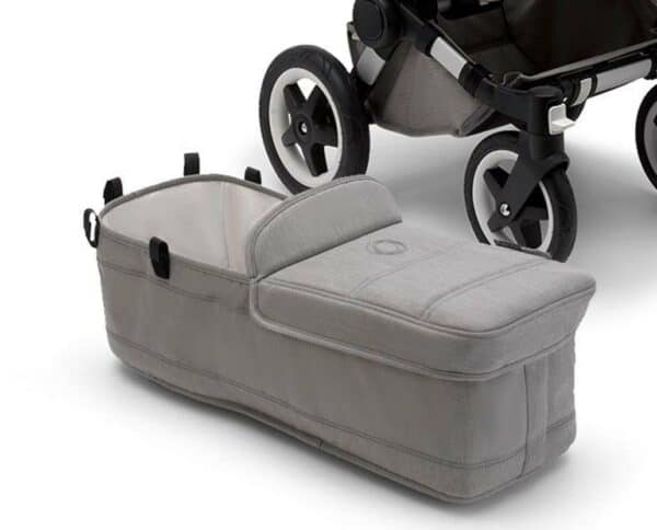 Bugaboo® donkey 2 wiegbekleding - mineral light grey