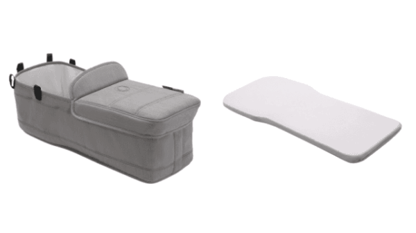Bugaboo donkey 2 wiegbekleding - mineral light grey