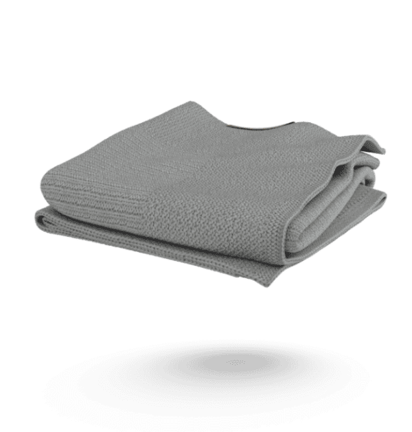 Bugaboo® zachte wollen deken - light grey melange