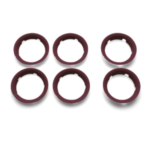 Bugaboo® bee 5 wieldoppen - dark red