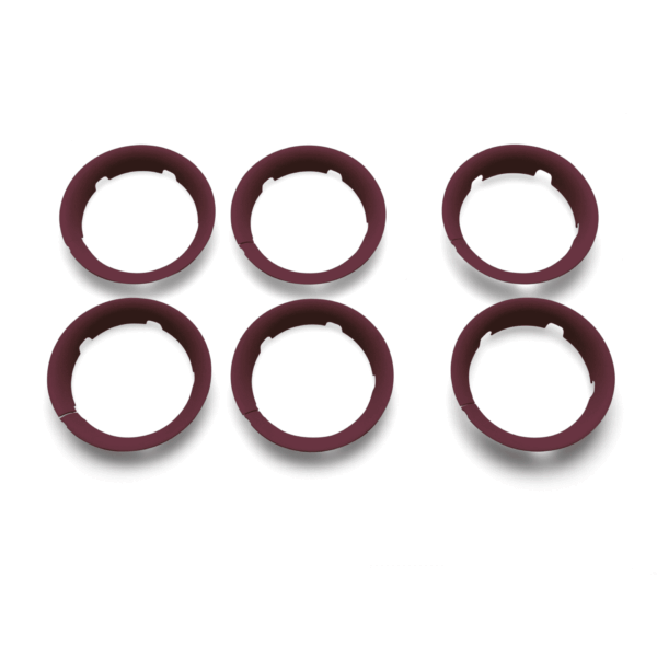 Bugaboo® bee 5 wieldoppen - dark red