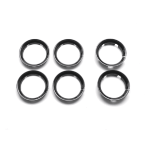 Bugaboo® bee 5 wieldoppen - glossy black