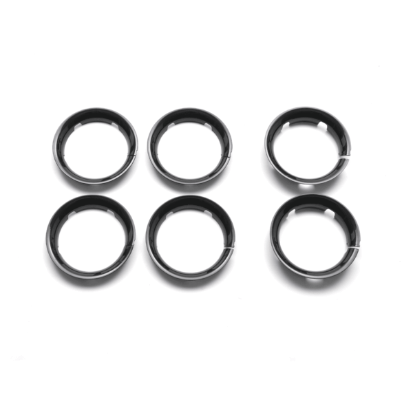 Bugaboo® bee 5 wieldoppen - glossy black
