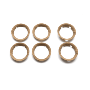 Bugaboo® bee 5 wieldoppen - wood