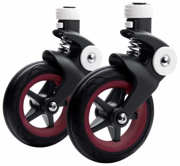 Bugaboo Bee 5 wieldoppen - dark red - Afbeelding 2