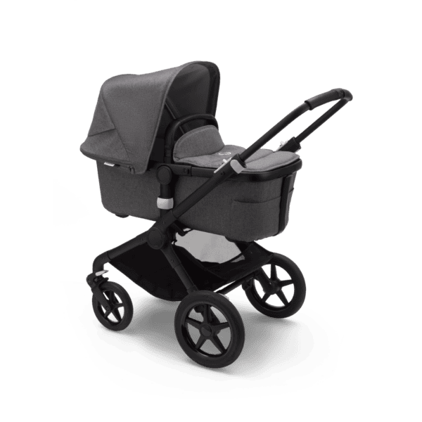 Bugaboo® fox 2 kinderwagen - black/grey melange