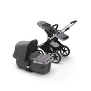 Bugaboo® fox 2 kinderwagen - alu/grey melange-grey melange