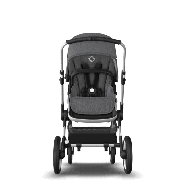 Bugaboo® fox 2 kinderwagen - alu/grey melange-grey melange