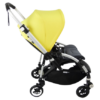 Bugaboo bee 5 kinderwagen met stoel - alu/steel blue-yellow