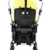 Bugaboo bee 5 kinderwagen met stoel - alu/steel blue-yellow