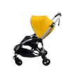 Bugaboo bee 5 kinderwagen met stoel - Alu/ black- sunrise yellow
