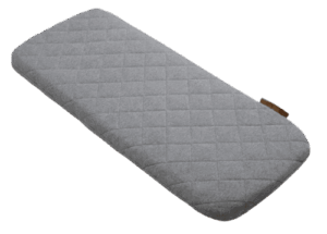 Bugaboo wollen matras hoes - grey melange