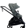Bugaboo dragonfly kinderwagen met stoel - black/forest green