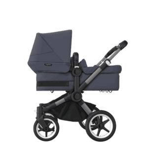 Bugaboo donkey 5 twin kinderwagen complete - graphite/stormy blue