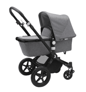 Bugaboo cameleon 3 plus kinderwagen complete - black/grey melange
