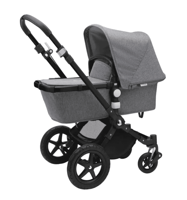 Bugaboo cameleon 3 plus kinderwagen complete - black/grey melange