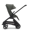 Bugaboo dragonfly kinderwagen met stoel - black/forest green