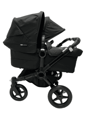 Bugaboo donkey 5 duo kinderwagen complete - black/black/black