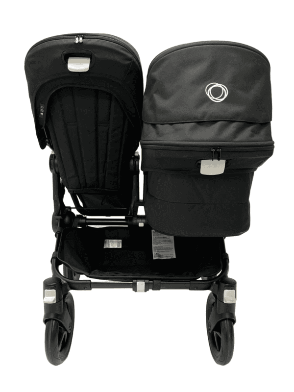 Bugaboo donkey 5 duo kinderwagen complete - black/black/black