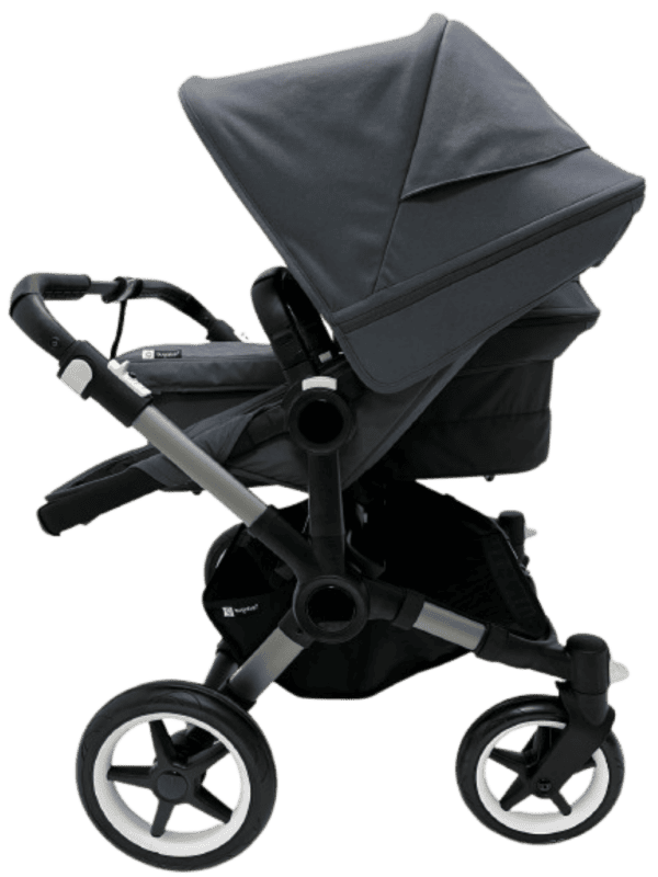 Bugaboo donkey 5 duo kinderwagen complete - graphite/ stormy blue