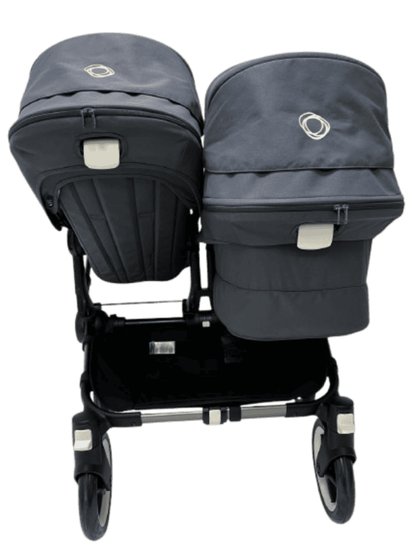 Bugaboo donkey 5 duo kinderwagen complete - graphite/ stormy blue