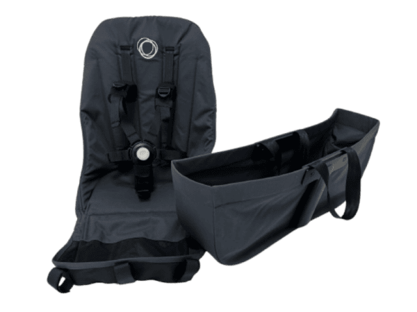 Bugaboo donkey 5 duo kinderwagen complete - graphite/ stormy blue