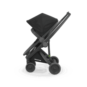 Greentom reversible kinderwagen met stoel - black/black