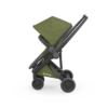 Greentom reversible kinderwagen met stoel - black/olive