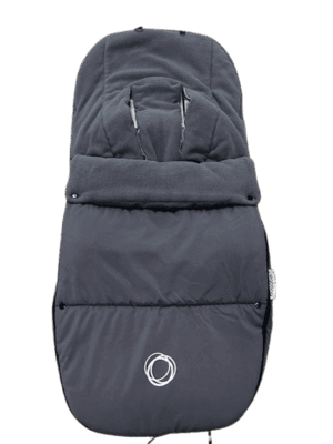 Bugaboo voetenzak met koord - donkergrijs